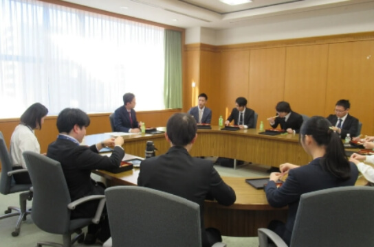 知事とのランチミーティング